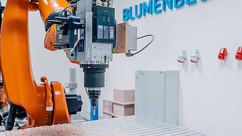 Robot maching application in test center
